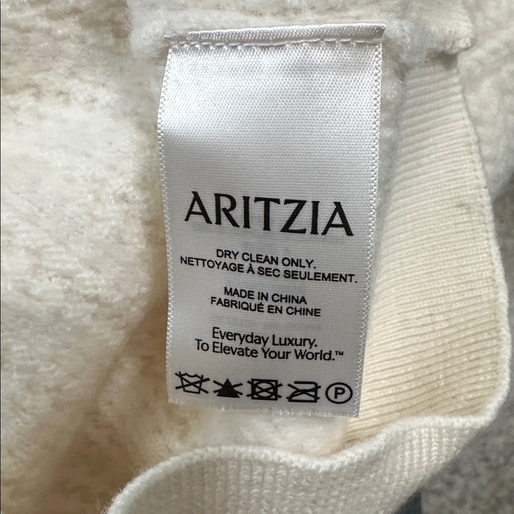 💕 ARITZIA The Group Lloyd Extra Fine Marino Wool Set Size S\M - Picture 11 of 11